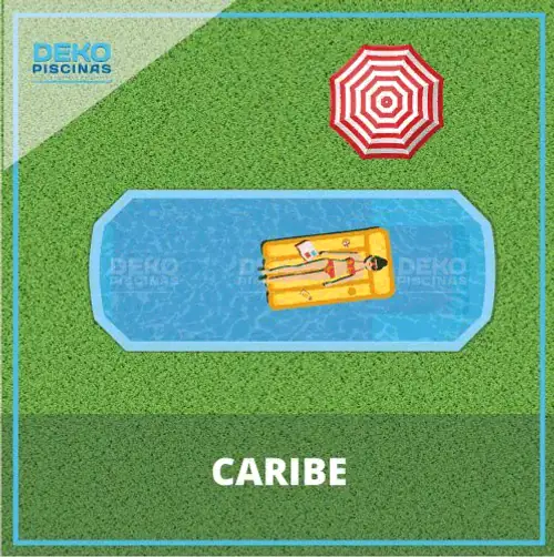 Piscina modelo CARIBE