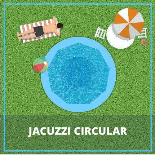 Piscina modelo JACUZZI CIRCULAR