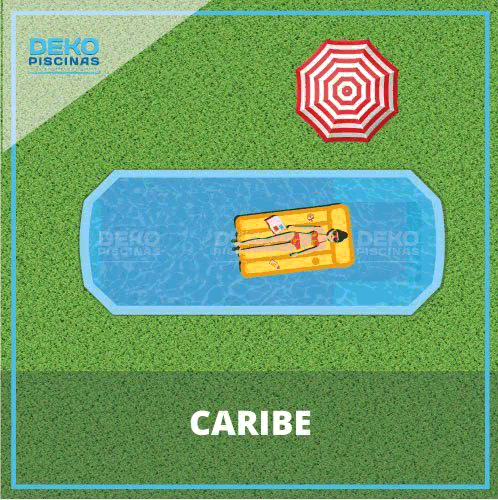 Piscina modelo CARIBE