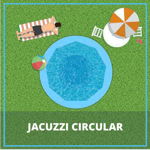 Piscina modelo JACUZZI CIRCULAR