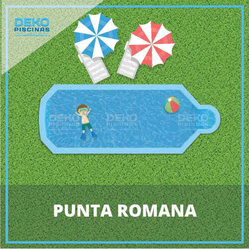 Piscina modelo PUNTA ROMANA