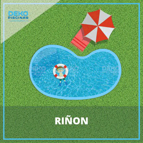 Piscina modelo RIÑÓN