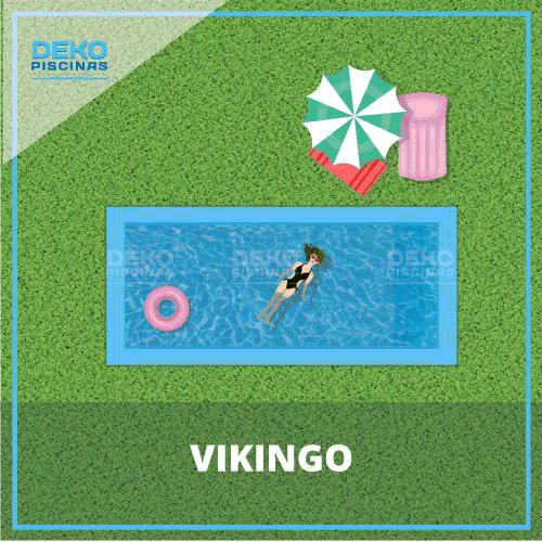 Piscina modelo VIKINGO
